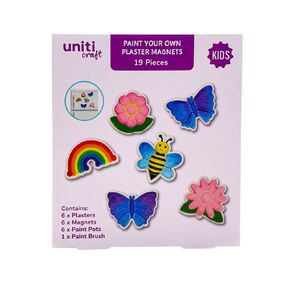 Uniti Craft Kids Paint Your Own Plaster Magnets