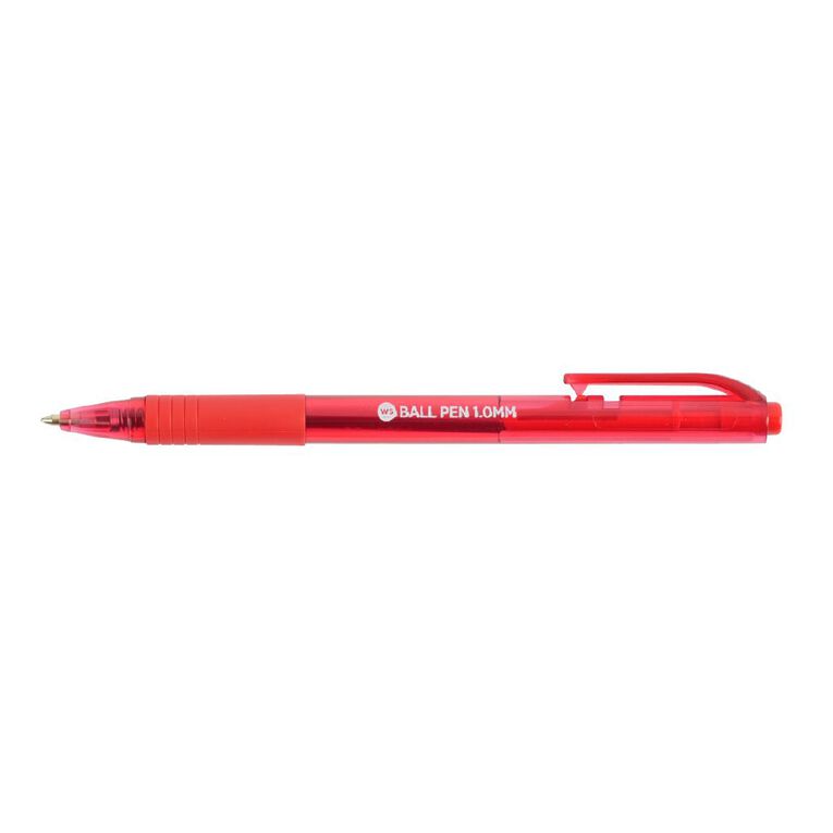 WS Classic Ball Pens Assorted Colours 50 Pack, , hi-res