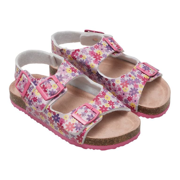 Young Original Senior Kids' Rayray Sandals, Pink, hi-res