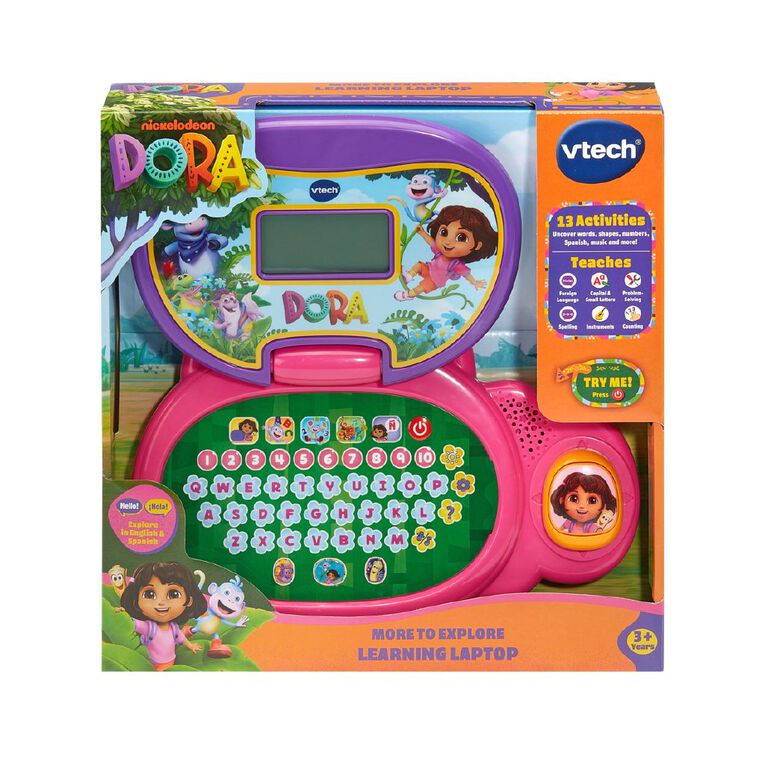 Vtech Dora More to Explore Learning Laptop, , hi-res