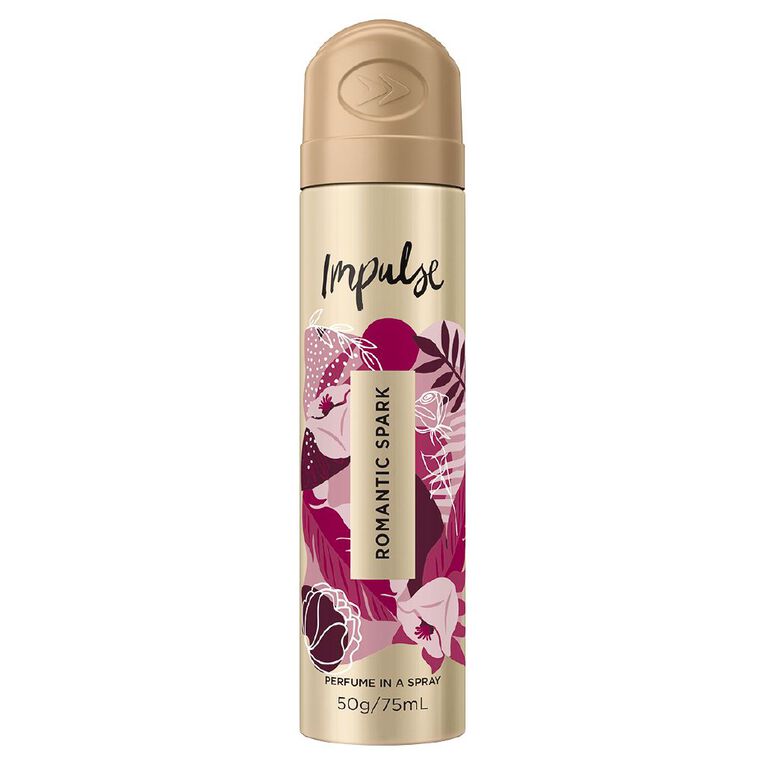 Impulse Body Spray Romantic Spark 75ml, , hi-res