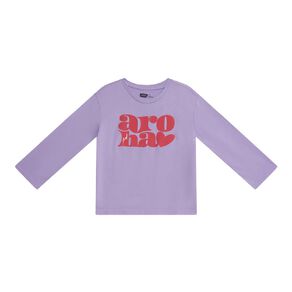 Young Original Relaxed Fit Long Sleeve Printed Tee