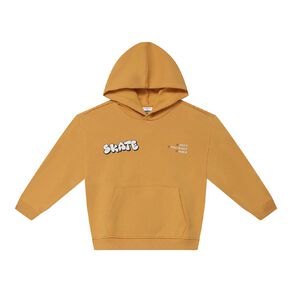 Young Original Print Pullover Pocket Hoodie