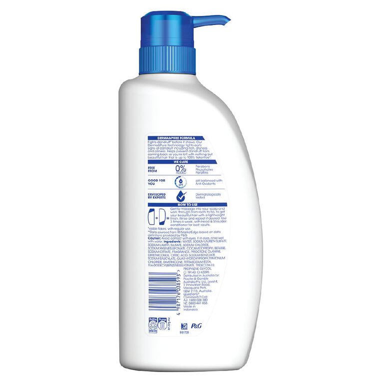 Head & Shoulders Apple Fresh Shampoo 660ml, , hi-res