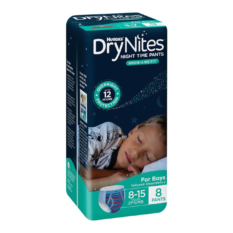Huggies Drynites Pants Convenience Boys' 8-15 Year 27-57kg, , hi-res