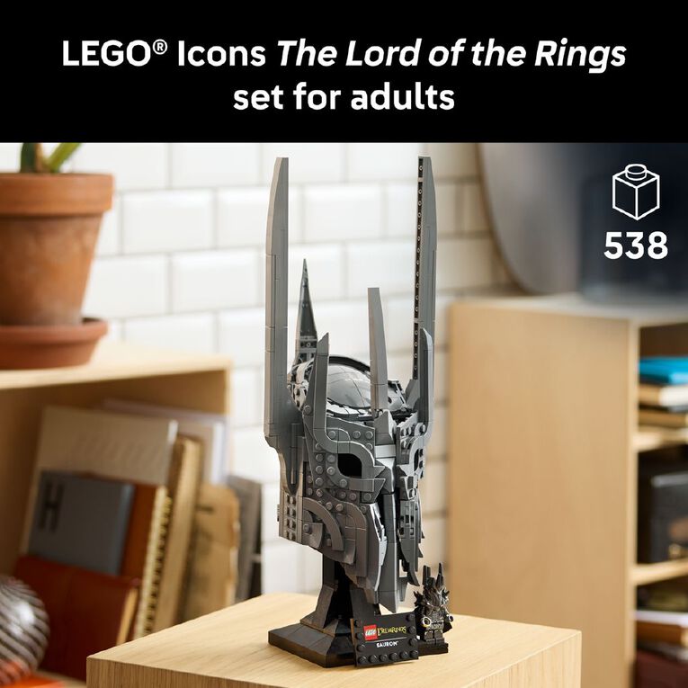 LEGO Icons Saurons Helmet 11373, , hi-res