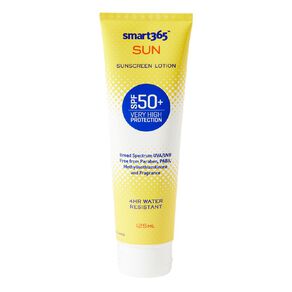 Smart365 Sunscreen Lotion SPF50+ 125ml