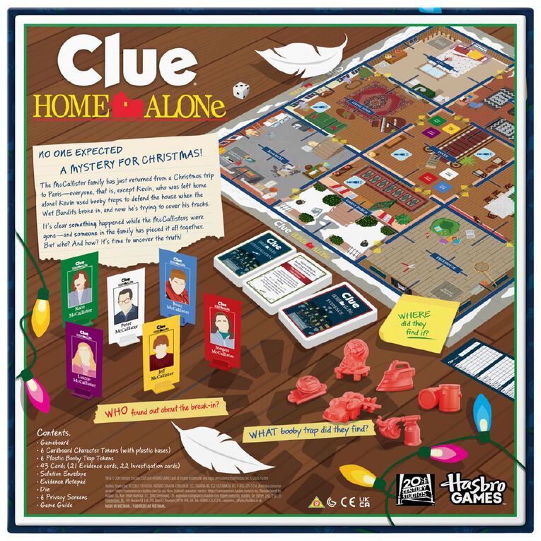 Hasbro Clue Home Alone Game, , hi-res