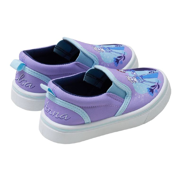 Frozen Junior Kids' Slip-On Sneakers, Purple, hi-res