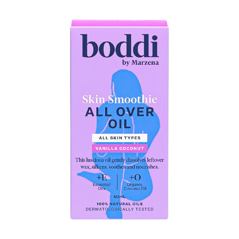 Marzena Boddi Skin Smoothie Body Oil After Wax Vanilla Coconut 50ml, , hi-res