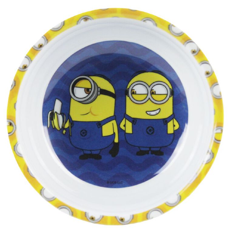Minions Melamine Bowl Yellow, , hi-res