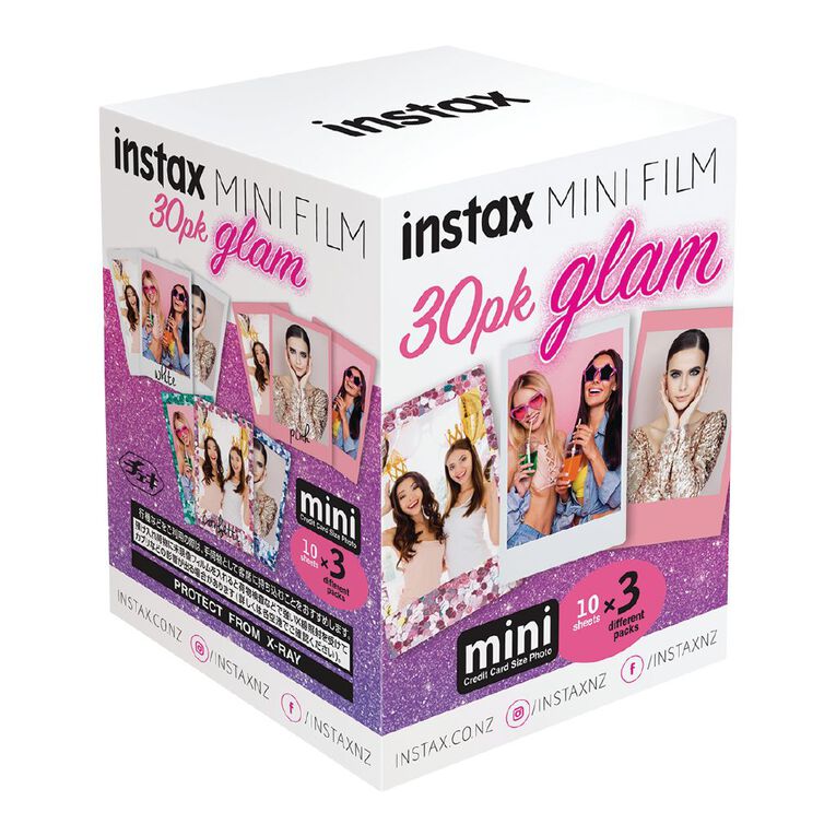 Fujifilm Instax Mini 30 Pack Glam Pack, , hi-res