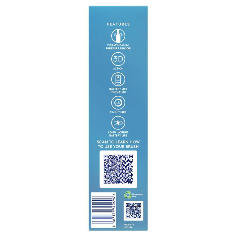 Oral-B Pro Expert Deep Clean Electric Toothbrush Turquoise, , hi-res