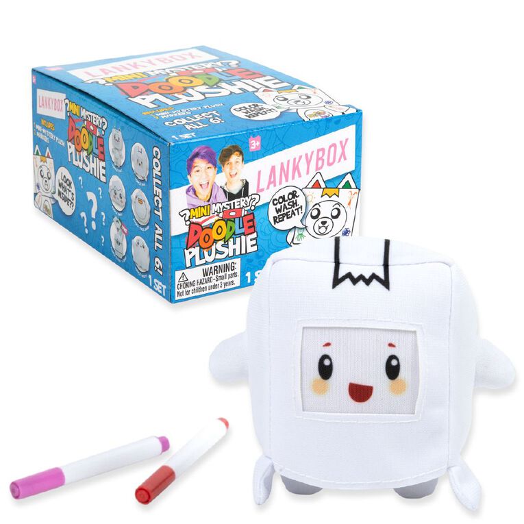LankyBox Mini Mystery Plush Doodle Plush Series Assorted, , hi-res