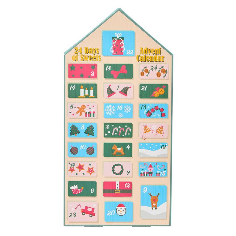24 Days Generic Jelly Advent Calendar The Warehouse