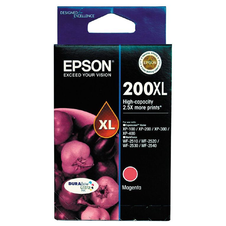 Epson Ink 200XL Magenta (450 Pages), , hi-res
