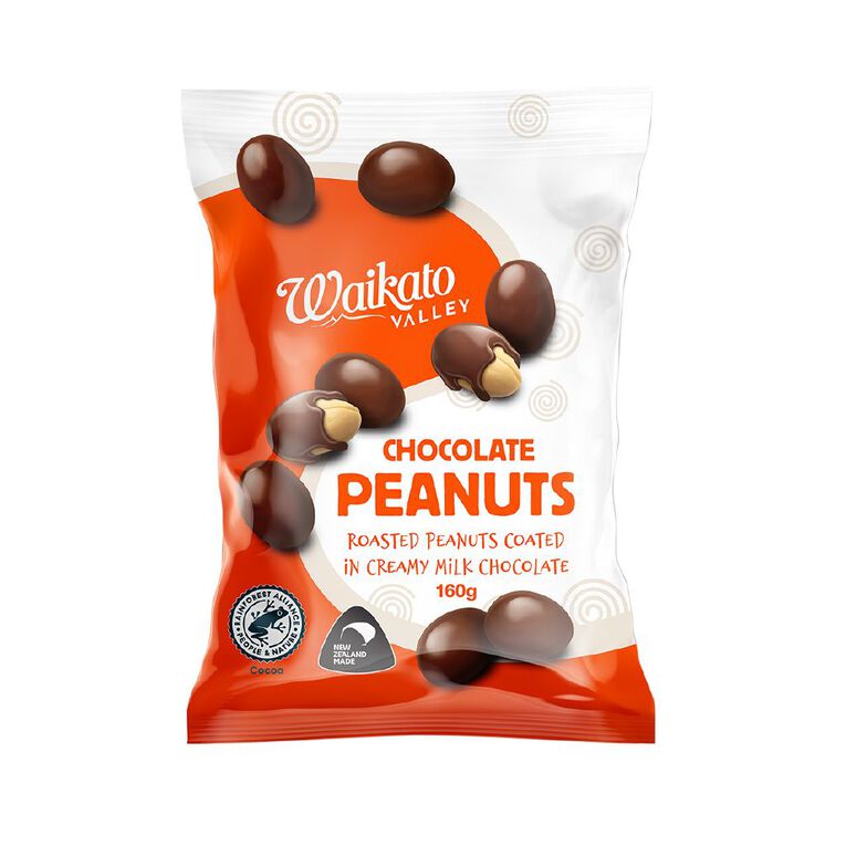 Waikato Valley Chocolates Peanuts 160g, , hi-res