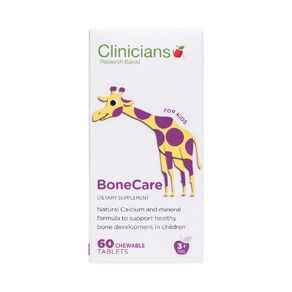 Clinicians BoneCare Kids Calcium Chewable 60 Tablets