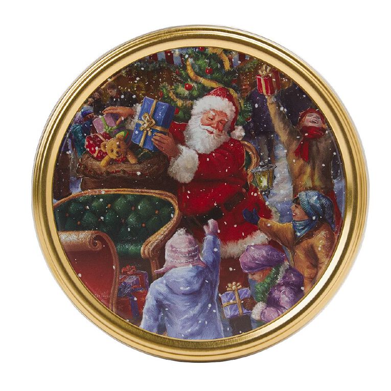 Jacobsens Bakery Nostalgic Santa Tin with Danish Butter Cookies 150g, , hi-res