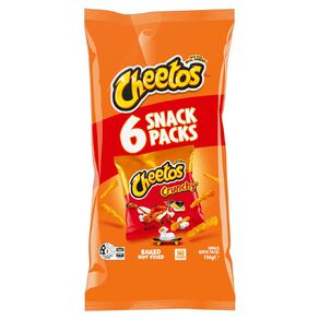 Cheetos Crunchy Extruded Snacks Cheese 114g