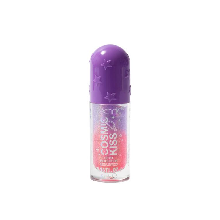 Technic Cosmic Kiss Lip Oil - Galactic Grape, , hi-res