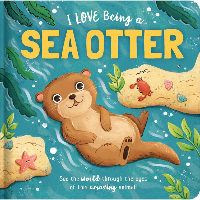 I Love Being A Sea Otter Padded Board Book, , hi-res