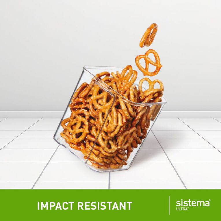 Sistema Ultra Tritan Canister Square Black 1.9L, , hi-res