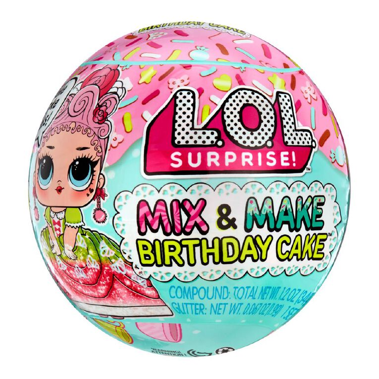 LOL Surprise Confetti Pop Birthday Series 2 Assorted, , hi-res