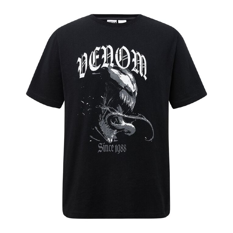Marvel Men's Short Sleeve Tee, Black, hi-res