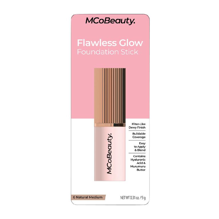 MCoBeauty Flawless Glow Foundation Stick - 6 Medium, , hi-res