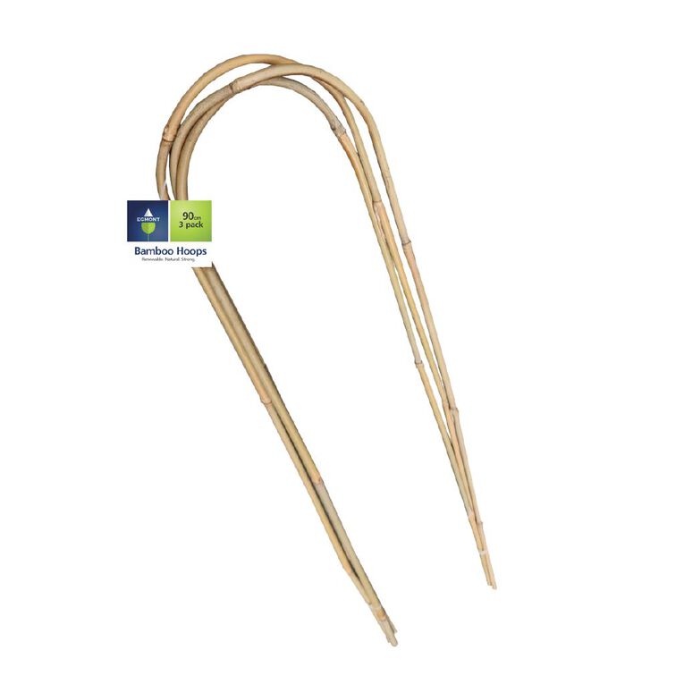 Egmont Natural Bamboo Hoops 90cm x 3 pack, , hi-res