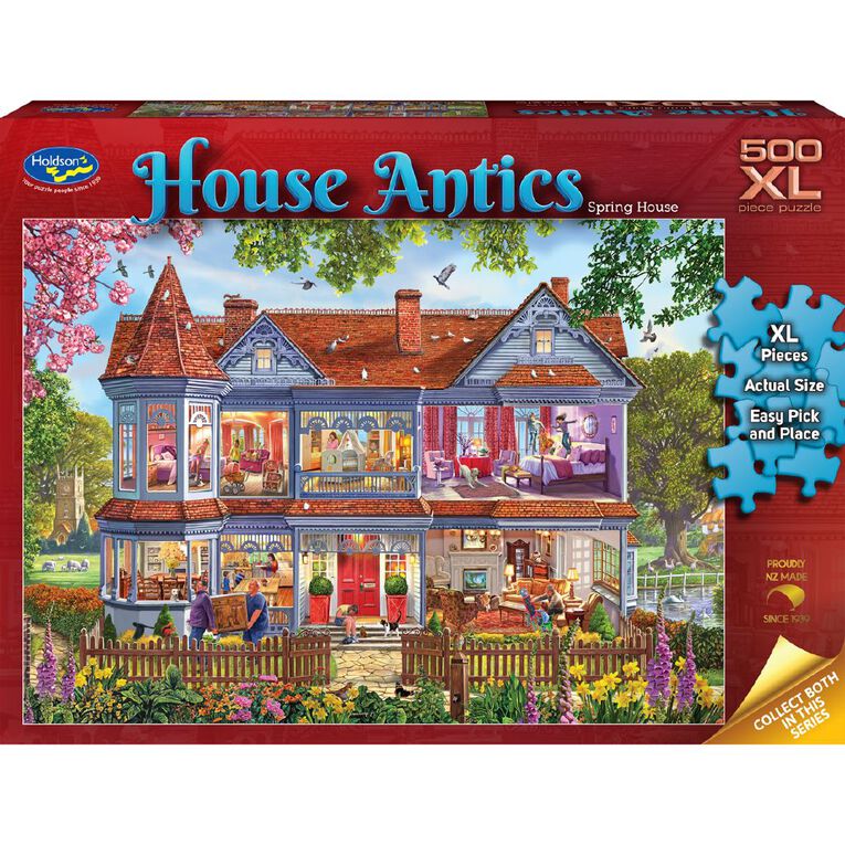 House Antics 500 Piece XL Puzzle Assorted, , hi-res