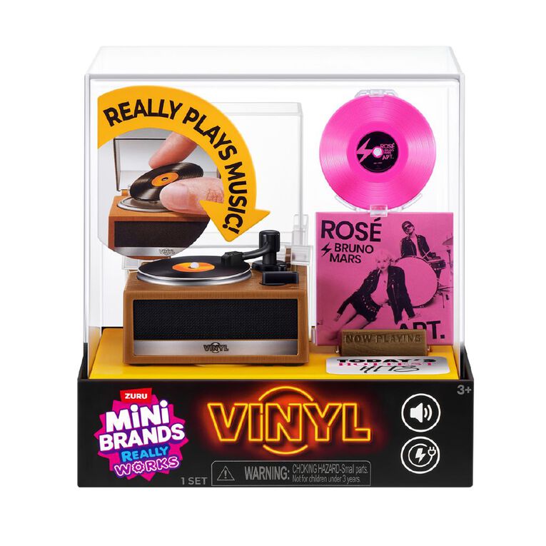 Zuru Mini Brands Vinyls Series 1 Playset Assorted, , hi-res