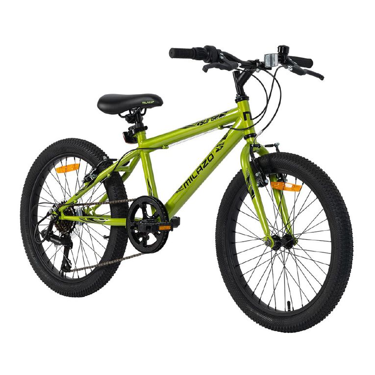 Milazo 20 Inch Mountain Bike Surge 6 Speed Green, , hi-res