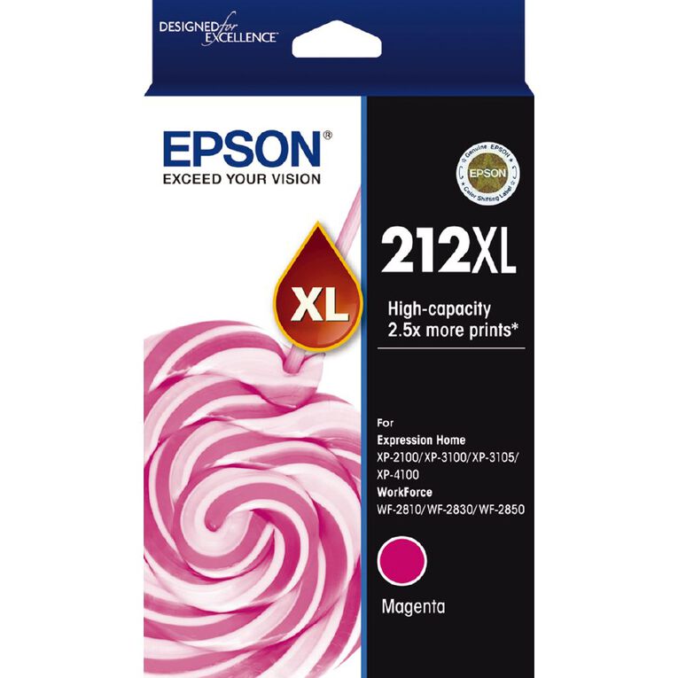 Epson Ink 212XL Magenta (350 Pages), , hi-res