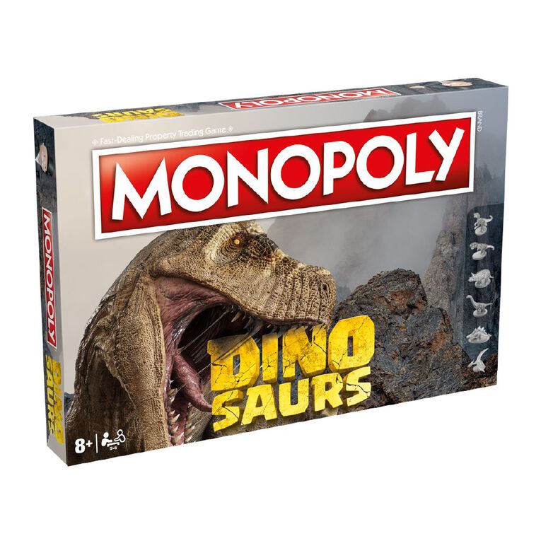Dinosaurs Monopoly Game, , hi-res