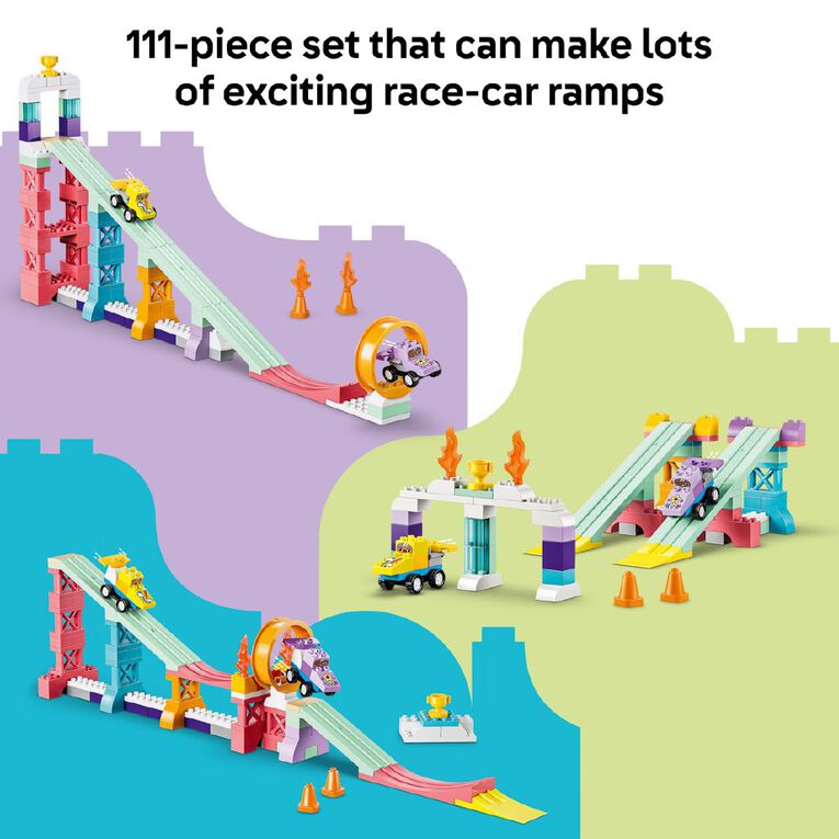 LEGO DUPLO 3 in 1 Creative Ramps with Vehicles 10478, , hi-res