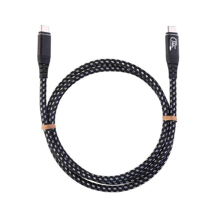 Tech.Inc 240W USB-C Cable 1m Black, , hi-res