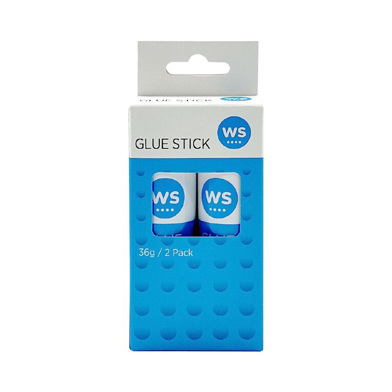 WS Glue Stick 36g 2 Pack, , hi-res