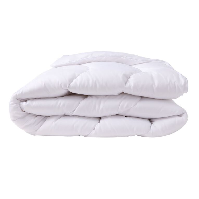 Living & Co Duvet Inner Silk Touch White King, , hi-res
