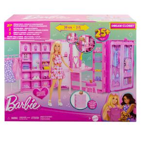 Barbie Dream Fashion Closet With Doll