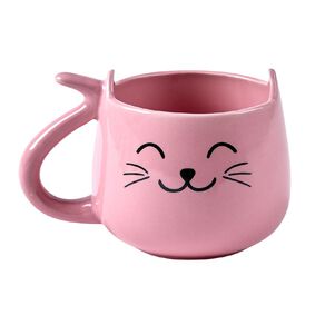Living & Co Kitty Mug Pink