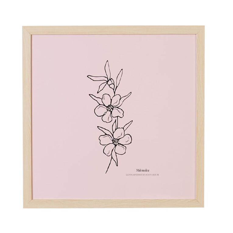 Living & Co Manuka Framed Print 40cm x 40cm, , hi-res