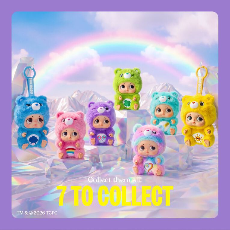Zuru Care Bears Starbox Sad Baby Care Bears Blind Box Series 1 Assorted, , hi-res