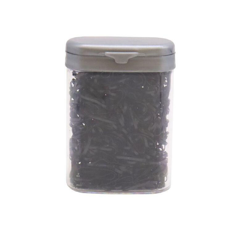 Poppi Poly Bands Black 100 Pack, , hi-res