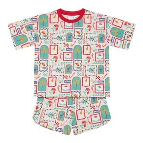 H&H Girls' Family Christmas Pyjama Set