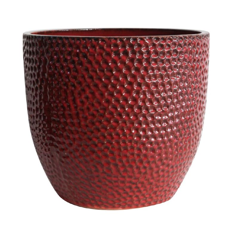Northcote Pottery Dimple Egg Pot 24cm Wine Medium, , hi-res