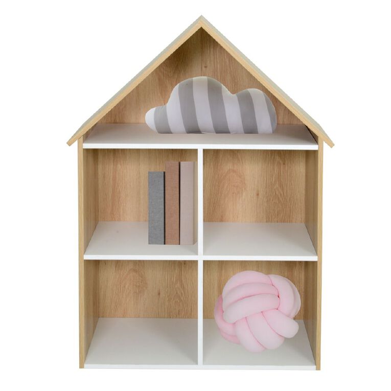 Living & Co Luca Kids' House Bookcase, , hi-res
