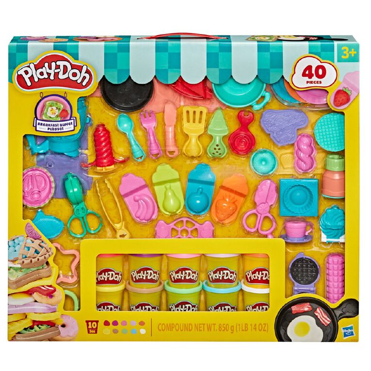 Play-Doh Breakfast Buffet Playset, , hi-res