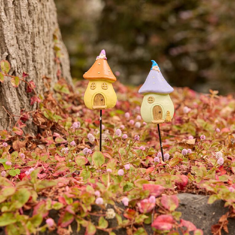 Northcote Pottery Fairy House Gnome Stake, , hi-res